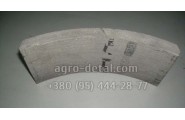 Накладка колодки тормоза 125.38.102 колесных тракторов Т-151,Т-156,Т-17221,Т-17021,Т-157,Т-150-05-09-25