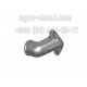 Патрубок 03-1307-1А водяного насоса (помпы) дизельного двигателя А 41,А 01,А 01М,Д 461,Д 440,Д-442
