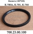 Манжета однобортная 700.23.00.100 бортового редуктора трактора К-700,К-701