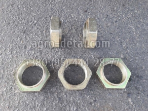 Гайка оси катка 54-3201023-10 тележки подвески трактора Т70