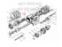 Вал-шестерня КС-3575А.14.108-1 коробки КОМ ЗИЛ 133 ГЯ автокрана КС 3575